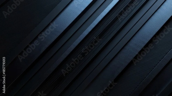 Obraz Dark blue textured surface with diagonal lines