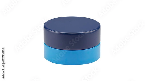 Fototapeta Two-Tone Cylindrical Container