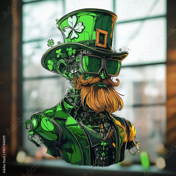 Obraz st patricks day leprechaun