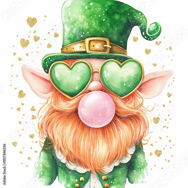 Obraz st patricks day leprechaun