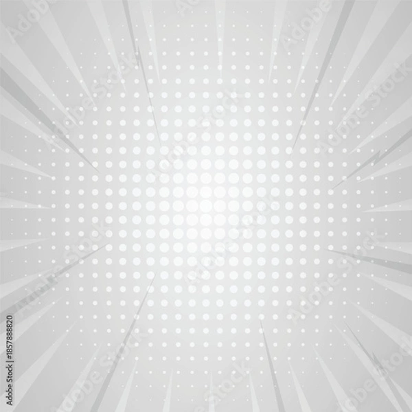 Obraz Abstract White Technology Dotted Background Design