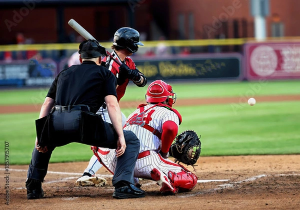 Obraz baseball batter hitting