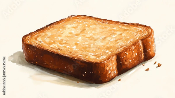 Fototapeta Toast Bread Slice