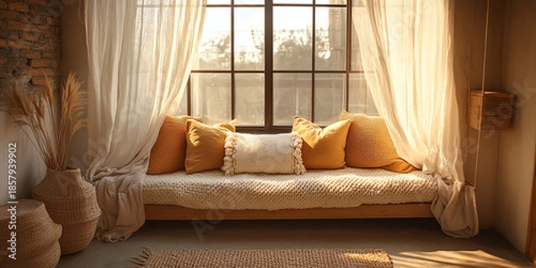 Fototapeta Sofa Window Room