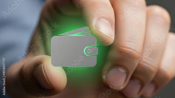 Obraz Digital Wallet Concept