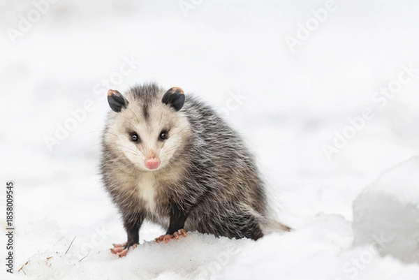 Obraz Opossums in winter