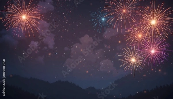 Fototapeta Festive Night