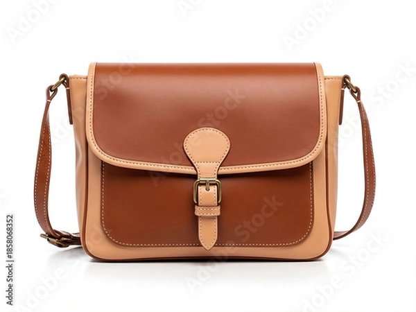Obraz brown leather bag