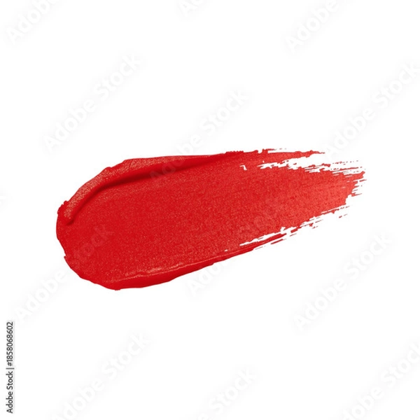 Obraz Textured Red Cosmetic Swipe