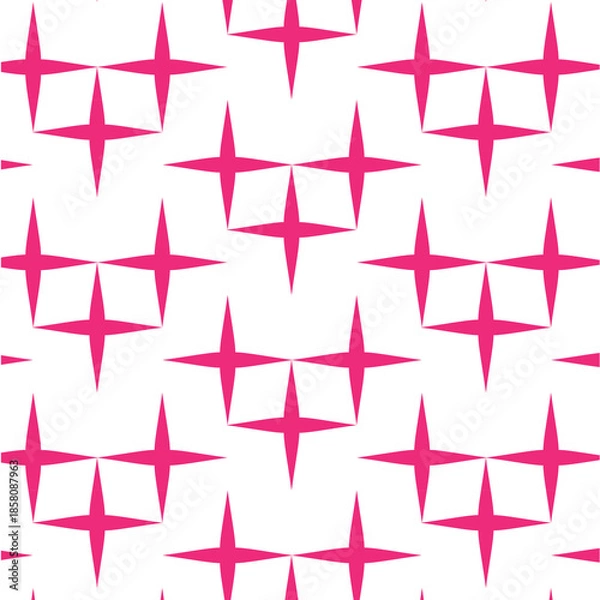 Fototapeta seamless star pattern