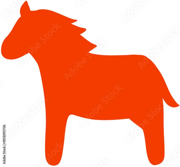 Obraz horse vector illustration