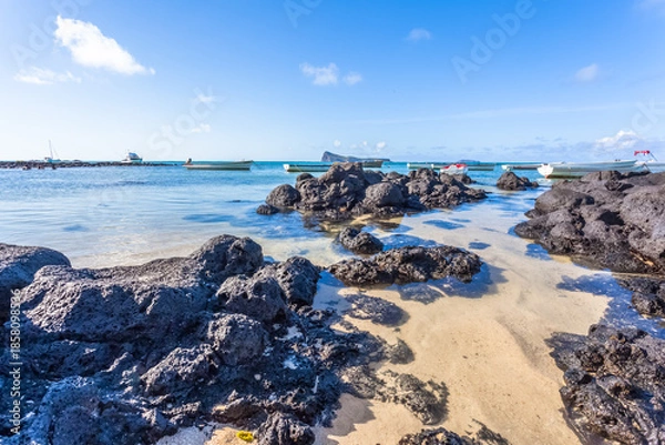 Obraz Île Maurice, côte rocheuse, cap malheureux 