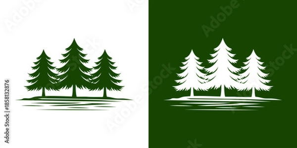 Obraz Pine Tree Wilderness Retreat ...