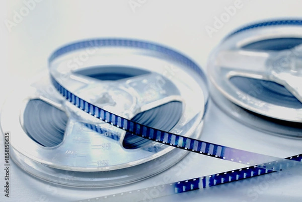 Obraz レトロな昭和の時代の8ミリフィルム