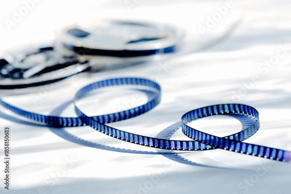 Fototapeta レトロな昭和の時代の8ミリフィルム