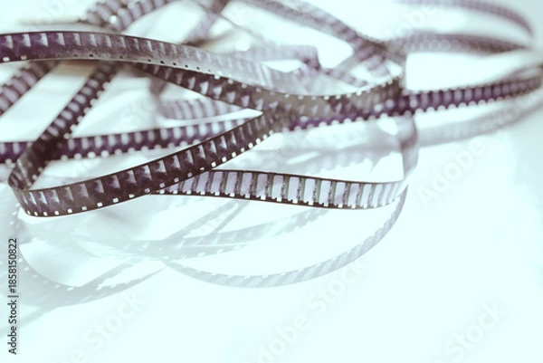 Obraz レトロな昭和の時代の8ミリフィルム
