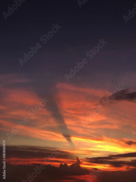 Obraz 夕焼けの空_03