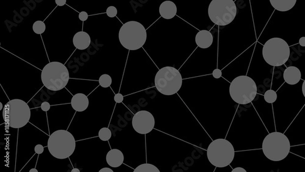 Obraz Abstract Network Connections