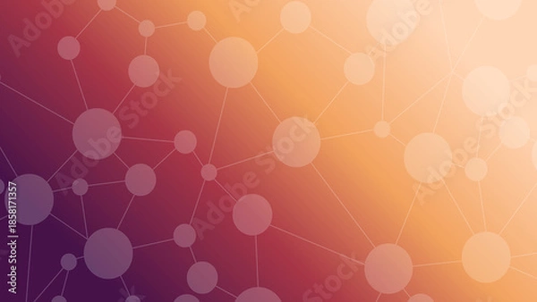 Obraz Abstract Networking Background