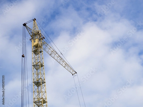 Fototapeta Construction Tower Crane