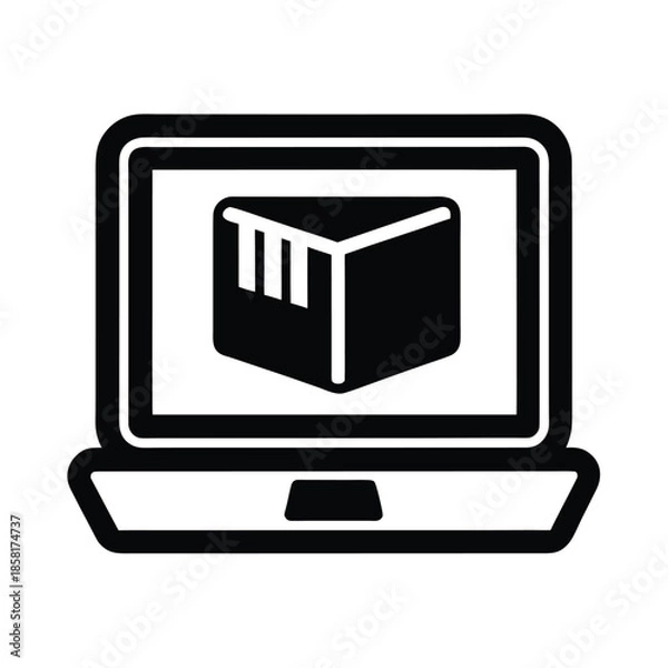 Obraz online order icon