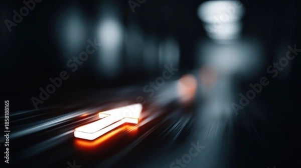 Fototapeta Arrow direction graphic