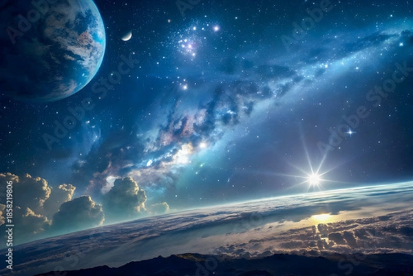 Obraz planet in space