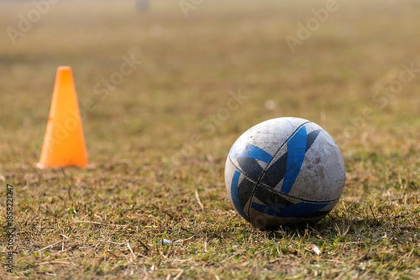 Obraz Rugby practice ground