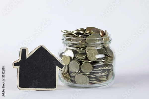 Obraz Save Money and House Concept 