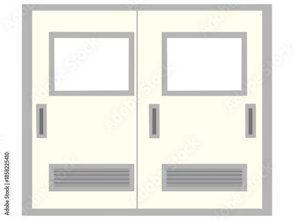 Obraz 教室 ドア 主線なし