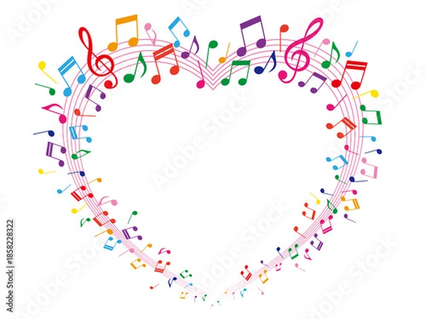 Fototapeta 音符・五線譜_12