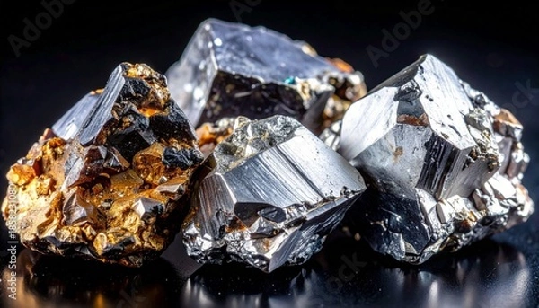 Fototapeta レアアース鉱石のイメージ　希少金属資源