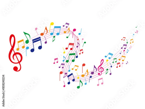 Fototapeta 音符・五線譜_13