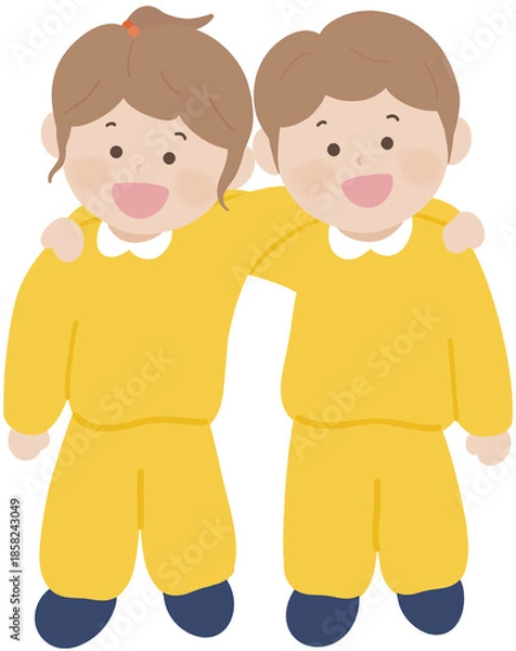 Obraz 유치원 어린이 친구