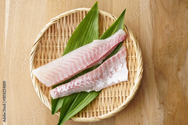 Obraz 真鯛　刺身用　柵