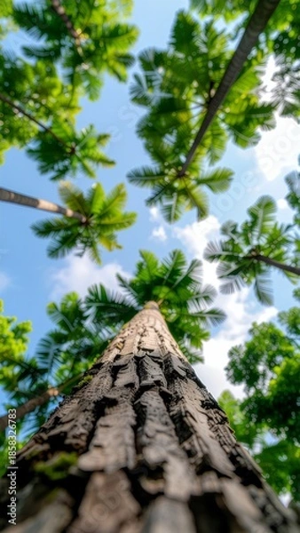 Obraz Towering Pine Tree Reaching for the Sky.