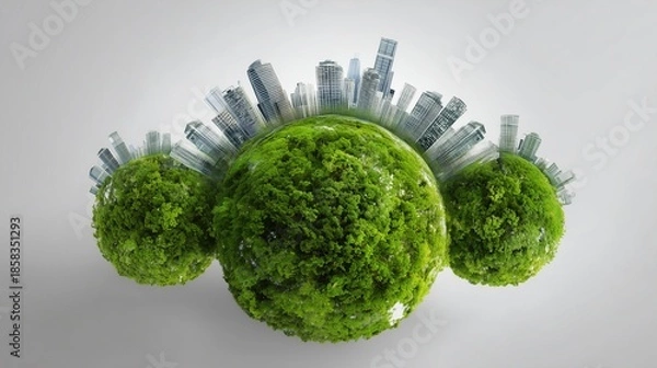 Obraz Enterprise-level strategy for closing the carbon loop and embracing circularity.