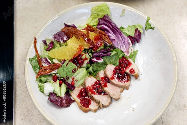 Obraz salad with beetroot