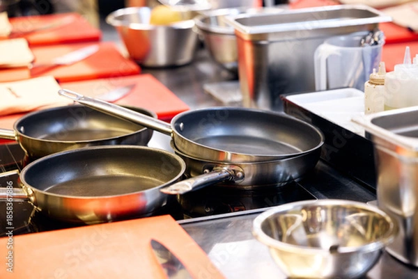 Obraz cooking in the kitchen