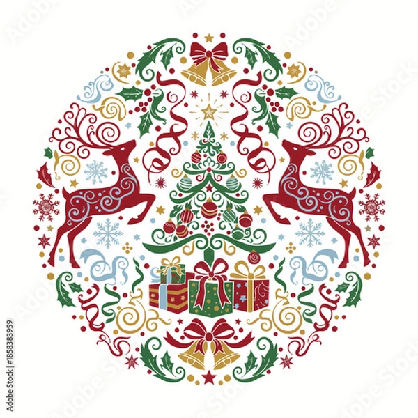 Fototapeta christmas tree