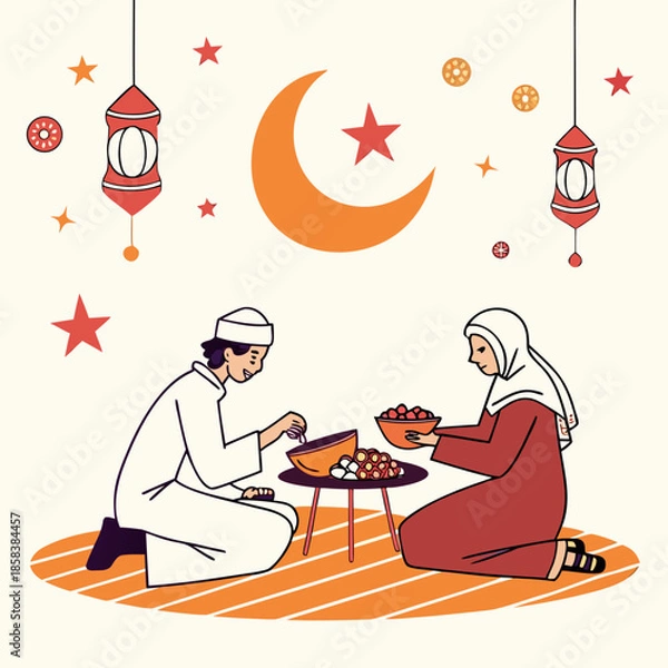 Obraz A Beutiful Ramadan New Design