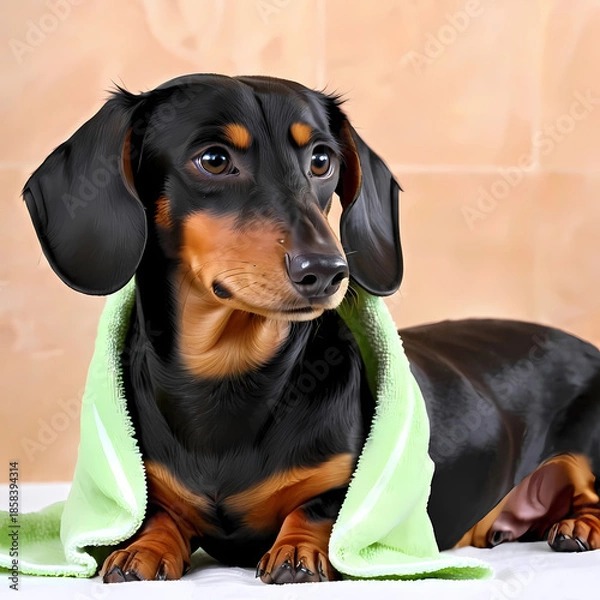 Obraz beagle dog portrait