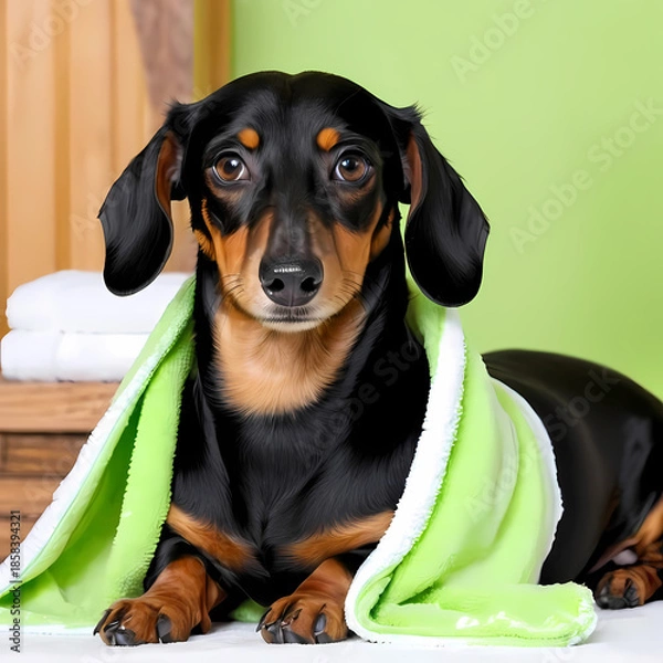 Obraz beagle dog portrait