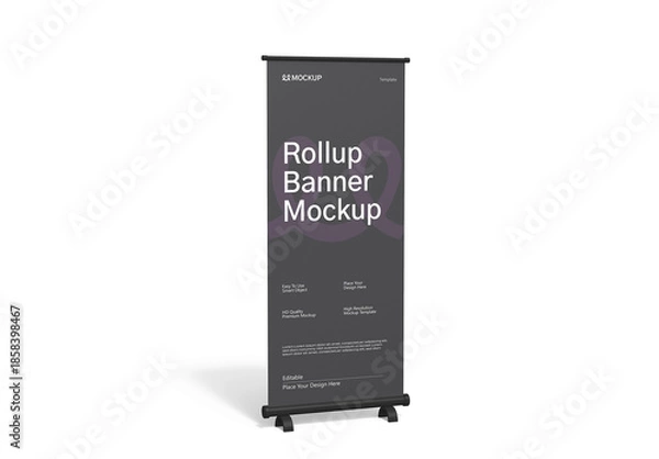 Obraz Retractable Event Roll-Up Banner Mockup