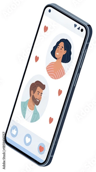 Obraz Love Message Chat UI