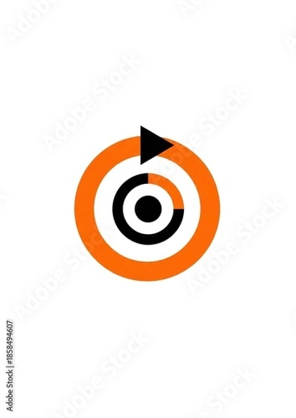Obraz Target Arrow Goal Icon
