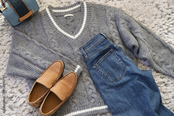 Fototapeta カジュアルなコーディネート