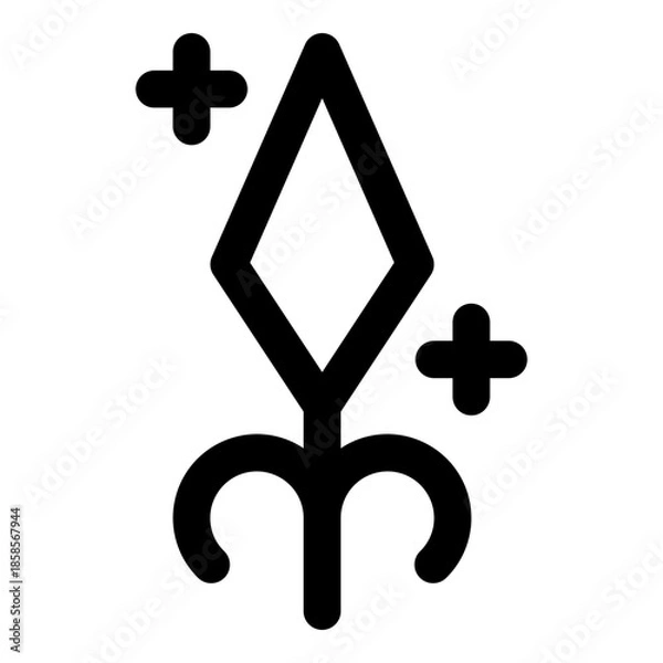 Obraz Spear Top icon