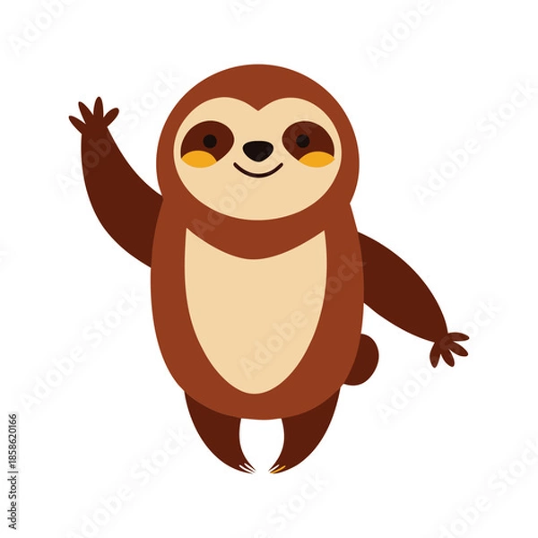 Obraz funny carton dolphin