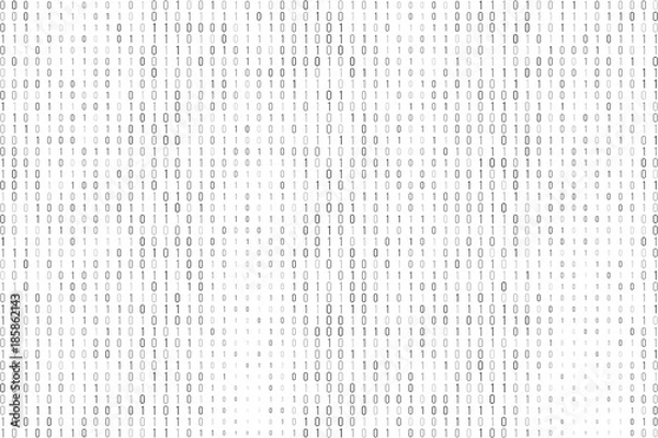 Obraz Vector abstract dual code background.